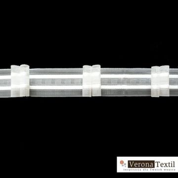 Taśma marszcząca 2,5 cm U2 Żyłka