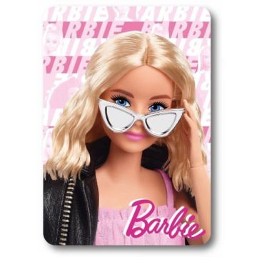 Koc polarowy Barbie  100x140 4163