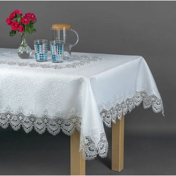 Obrus z gipiurą 088 plamoodporny