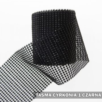 Tasiemka z cyrkoniami 12