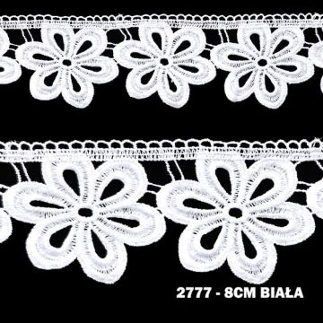 Gipiura 2777 8 cm biała
