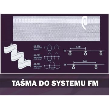 Taśma do systemu FM wave 7 cm