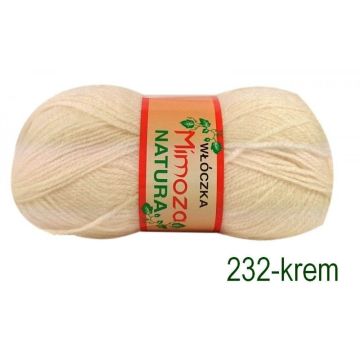Włóczka MIMOZA 232 krem