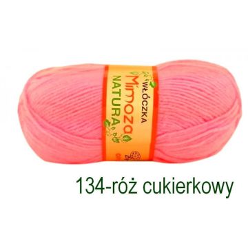 Włóczka MIMOZA 134 róż