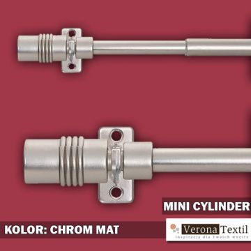 mini karnisz 40-60 cylinder