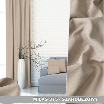 Gotowa zasłona na taśmie Milas 375