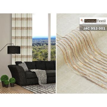 Materiał zasłonowy lekki  JAC 953 001 140 – na metry (cena za 1 mb)