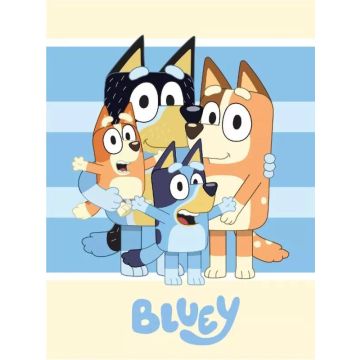 Koc polarowy Bluey 100x140  5655