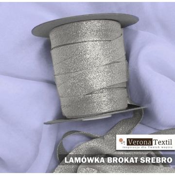 Lamówka brokatowa