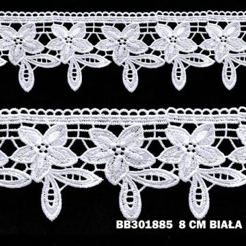 Gipiura numer 8 cm biała