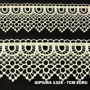 Gipiura motek 1325 7 cm ecru