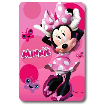 Koc  polarowy Minnie 100X140  4219