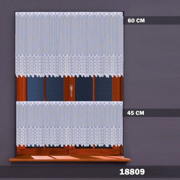 Firana żakardowa 18809 45 – na metry (cena za 1 mb)