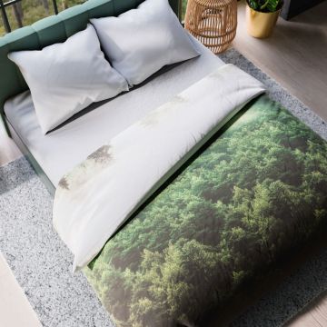 Komplet pościeli z bawełny satynowej FOREST