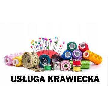 USŁUGA KRAWIECKA USŁUGA SZYCIA SKRACANIE FIRAN I ZASŁON