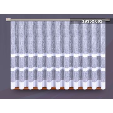 Firanka żakardowa 160x400 prosta 18352 WIKTORIA – na metry (cena za 1 mb)