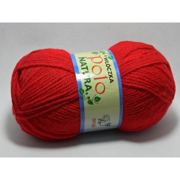 Włóczka POLO 62 czerwona