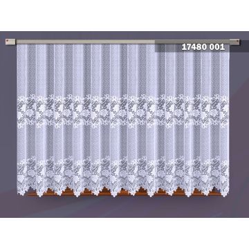 Firana żakardowa 160x300 17480 prosta – na metry (cena za 1 mb)