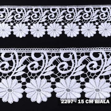 Gipiura numer 2297 15 cm biała