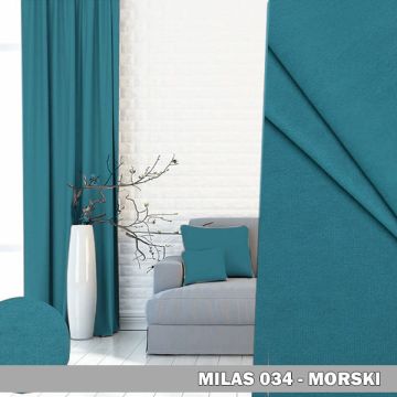 Gotowa zasłona na taśmie Milas 034