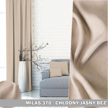 Gotowa zasłona na taśmie Milas 370