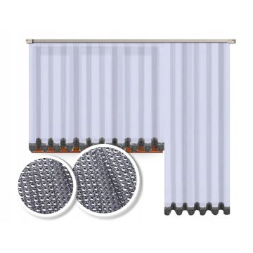FIRANKA FIRANA GOTOWA PROSTA KOMPLET 250X450 WOAL CYRKONIE