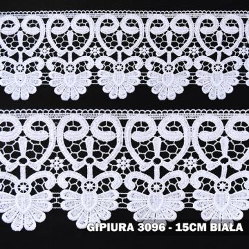 Gipiura 3096 15 cm biała