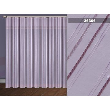Firana fantazyjna 26366 fiolet 280