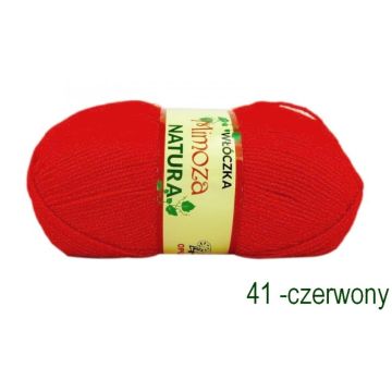 Włóczka MIMOZA 41 czerwień