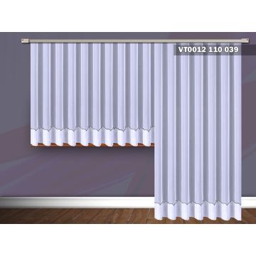 Komplet balkonowy Kornelia woal VT 0012 039