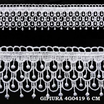 Gipiura 4G0419 6 cm biała