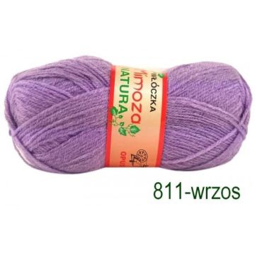 Włóczka MIMOZA 811 wrzos