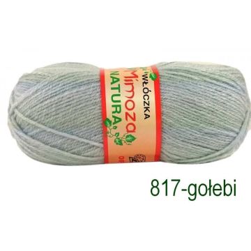 Włóczka MIMOZA 817 gołębi