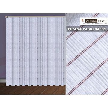 Firana fantazyjna paski 04391 280