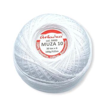 Kordonek Muza 10 biały 400