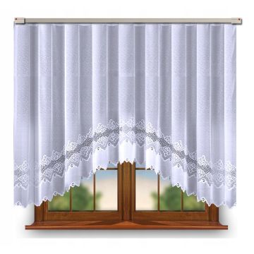 FIRANKA GOTOWA ŻAKARDOWA 160X300 17173 WIOSENNA PROMOCJA
