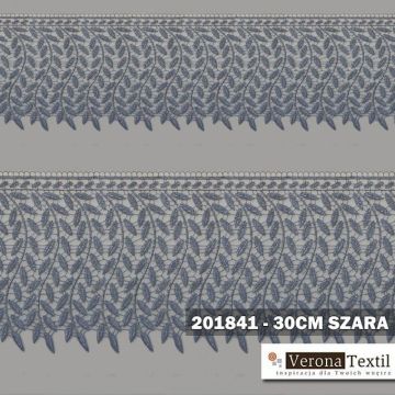 Gipiura motek 201841 30 cm szara