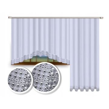 FIRANKA FIRANA GOTOWA KOMPLET ŁUK 250X450 WOAL CYRKONIE