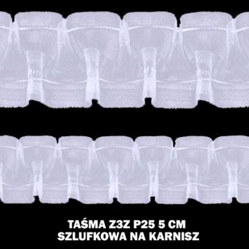 Taśma Z3Z 5 CM SMOK SZLUFKI