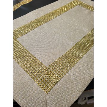 Serwetka Glamour ZŁOTA 30X50 wz.320