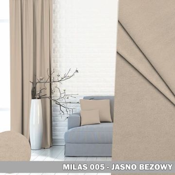 Gotowa zasłona na taśmie Milas 005
