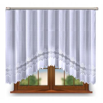 FIRANKA GOTOWA ŻAKARDOWA 160X300 17173 WIOSENNA PROMOCJA