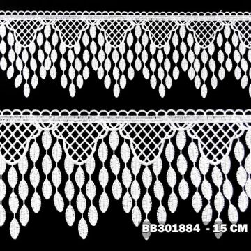 Gipiura motek numer 301884 15 cm biała