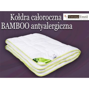 AMZ Classic Bamboo, Kołdra syntetyczna, podwójna, 155x200 cm
